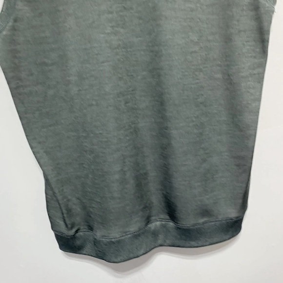 Campus O Oval Vest Mens XXL  Gray Vest OSU Ohio State Football Buckeyes Full Zip - Picture 6 of 10